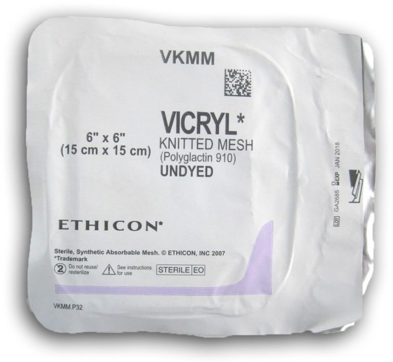 Ethicon VKMM Vicryl Knitted Mesh