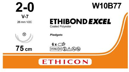 Ethicon W10B77 Ethibond Suture