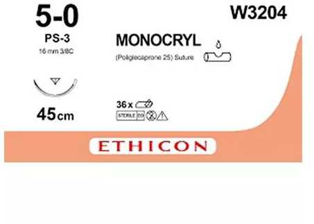 Ethicon W3204 Monocryl Suture