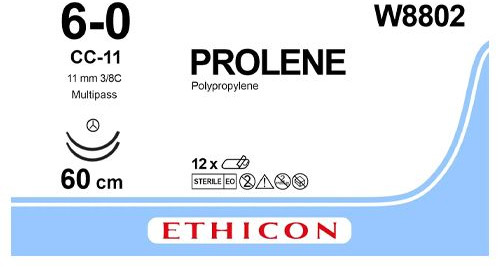 Ethicon W8802 Prolene Suture