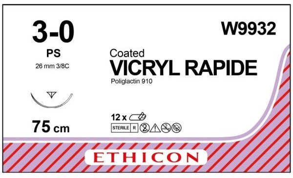 Ethicon W9932 Vicryl Rapide Suture