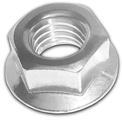 8 Mm Mild Steel Hex Flange Nut