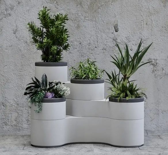 Balcony Plant Pot Set