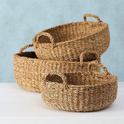 Boltze Round wicker Kitchen Basket