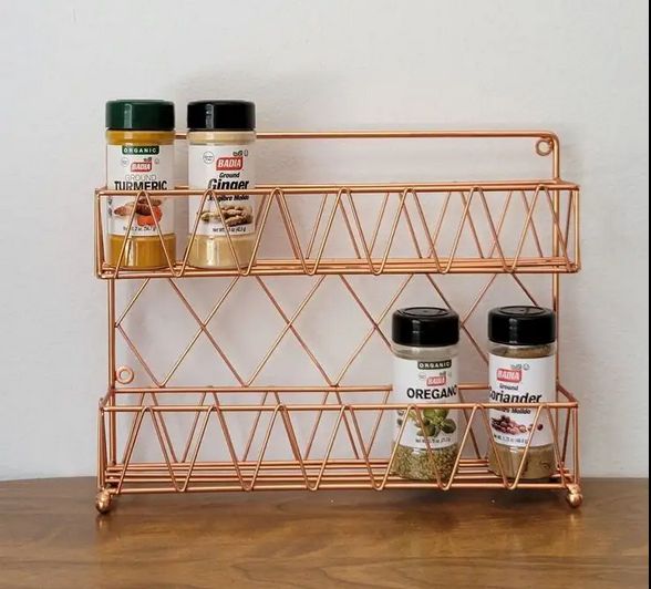 Golden Spices Rack