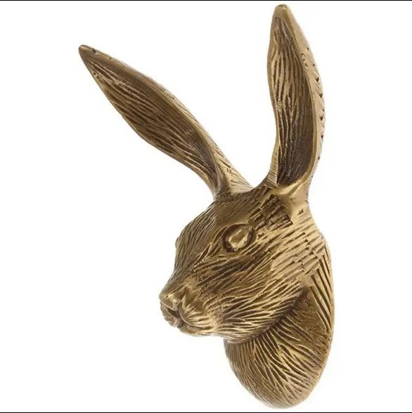 Rabit Golden Modern Metal Wall Hanger