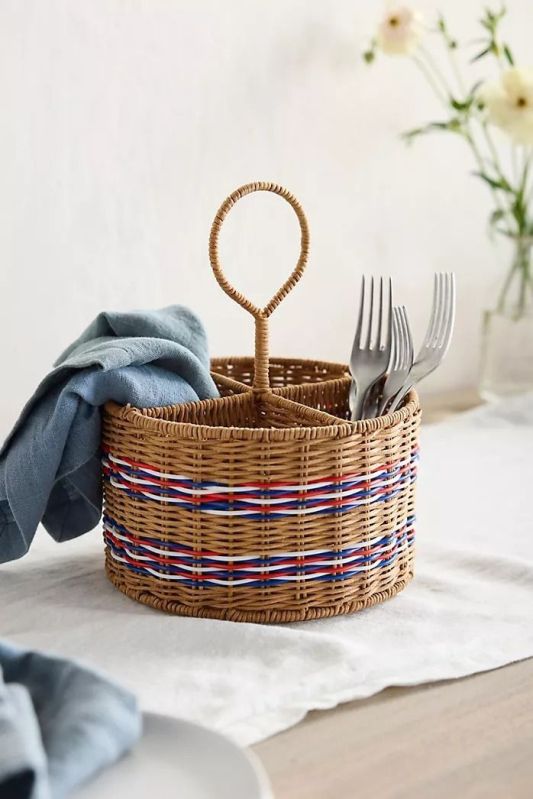 Woven Hanging Jute Basket