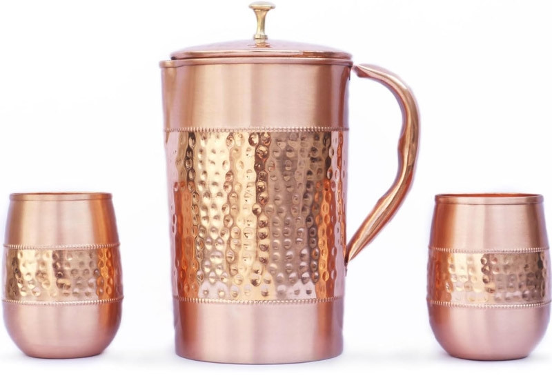 Copper Jug Glass Set