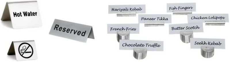 Food Tag Holder