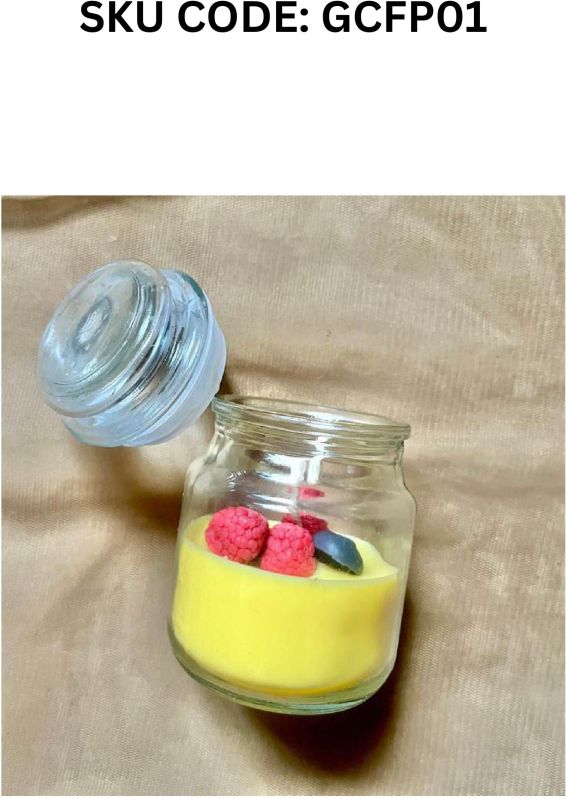 Fruit Pudding Jar Candle