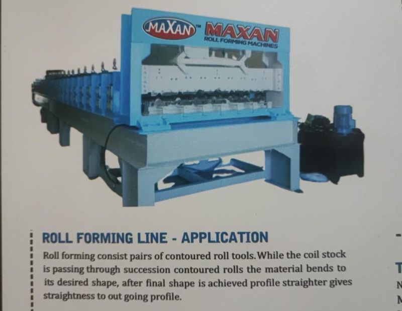 Pre Coated Roll Forming Machine