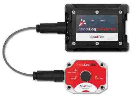 Shocklog Cellular Gl Impact Recorder With Tracking System