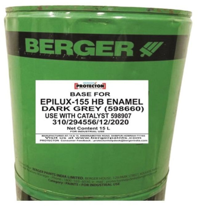 Berger Epilux 155 HB Enamel Dark Grey Paint