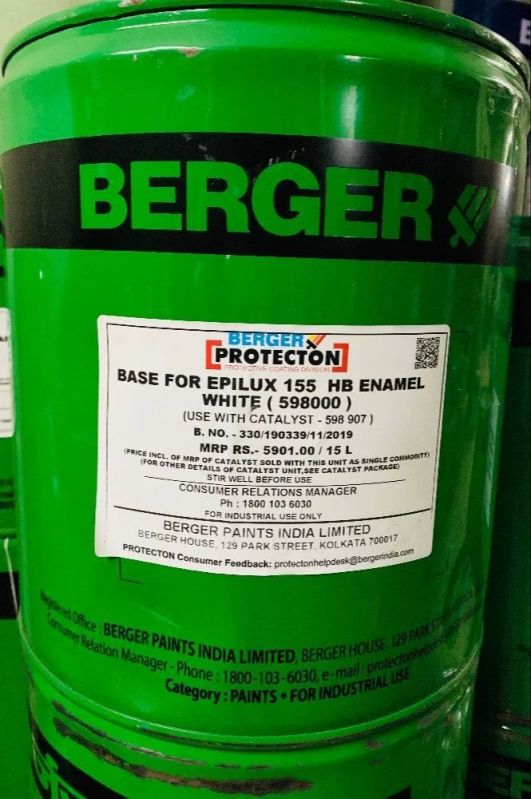 Berger White Epilux 155 HB Enamel Paint