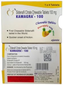 Kamagra 100mg Chewable Tablets