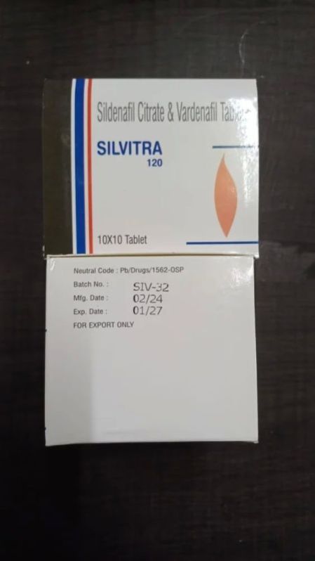 Silvitra 120mg Tablets