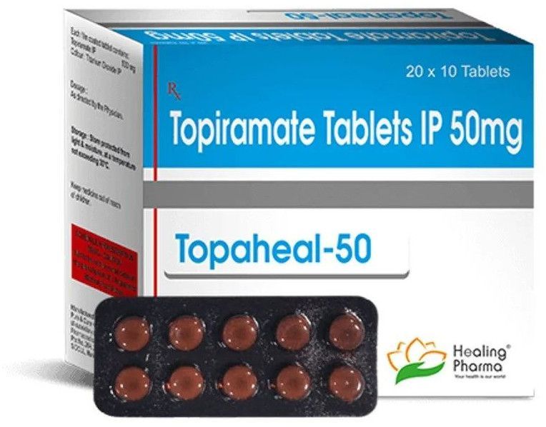 Topaheal 50mg Tablets