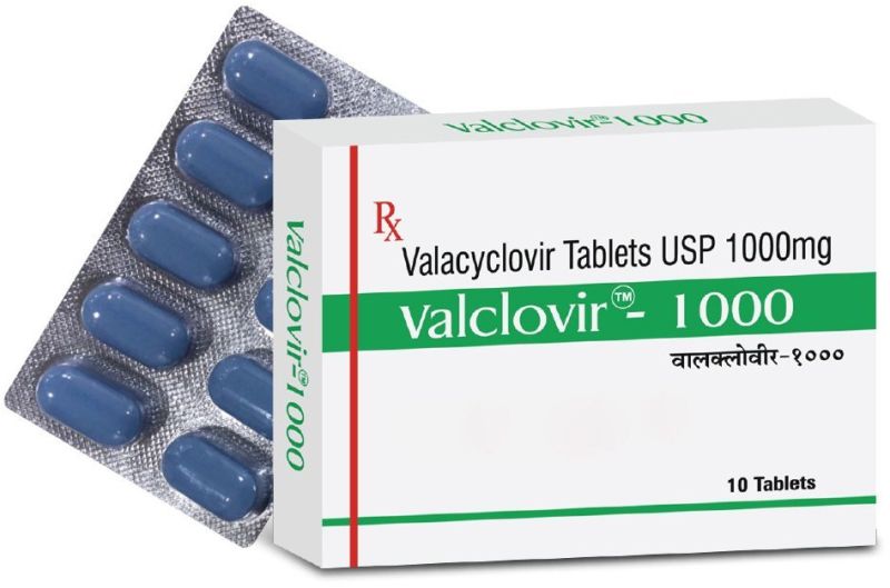 Valclovir 1000mg Tablets