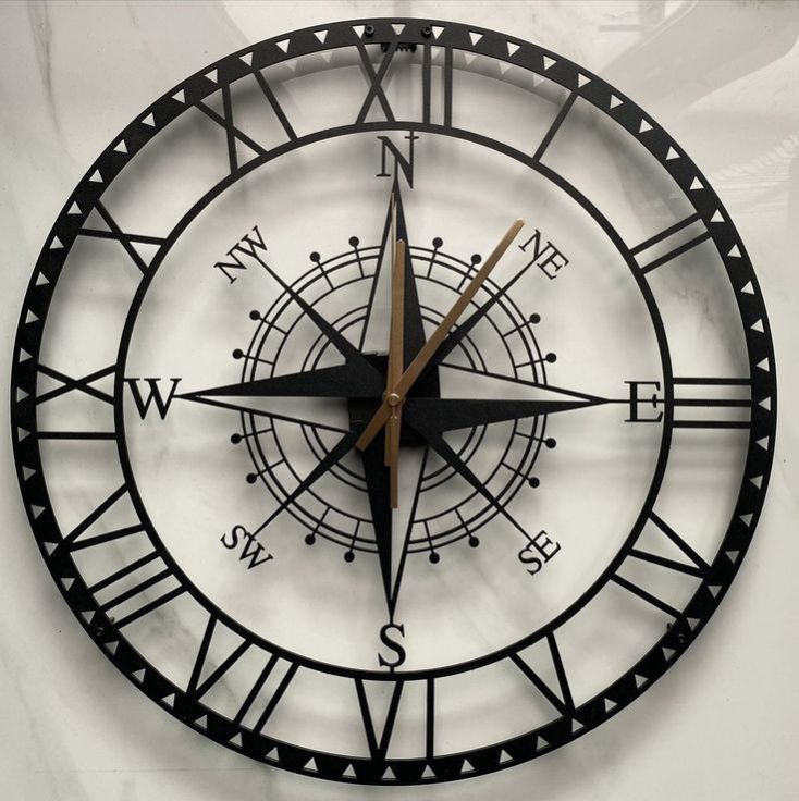 Metal Wall Clock