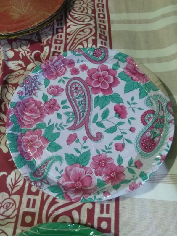 Printed Paper Plate