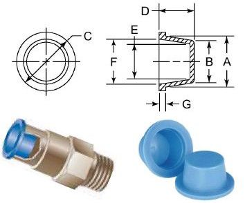 Wide Flange Caps