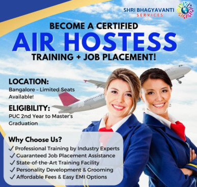 Air Hostess Training Course with Placement