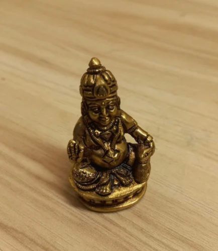 Brass Kuber Statue