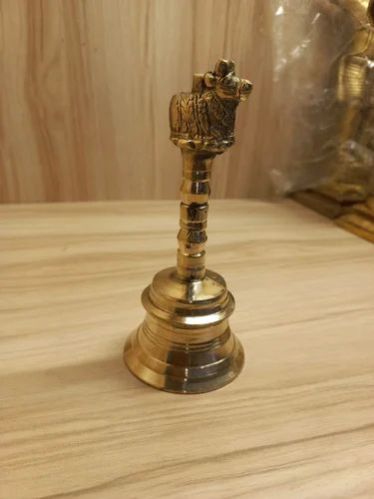 Brass Pooja Hand Bell