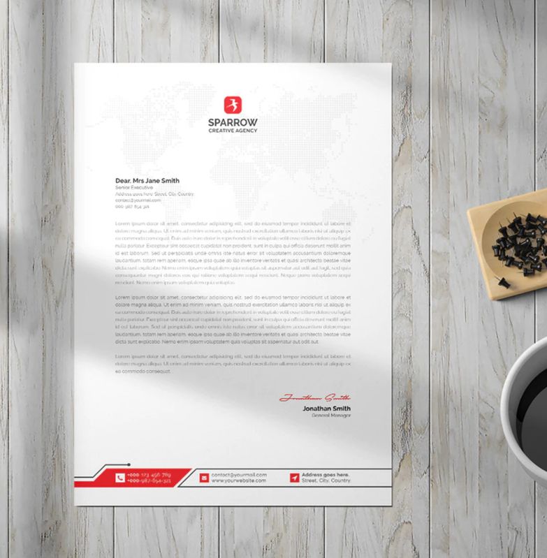 Letter Head Printing Service