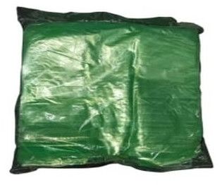 13x16 Inch Green Plastic Carry Bags