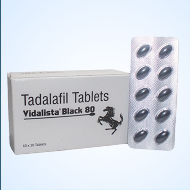 Vidalista Black 80 Mg Tablets