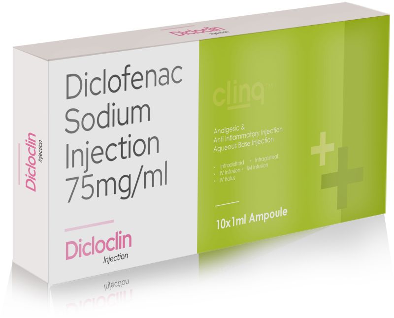 Dicloclin 75mg Injection