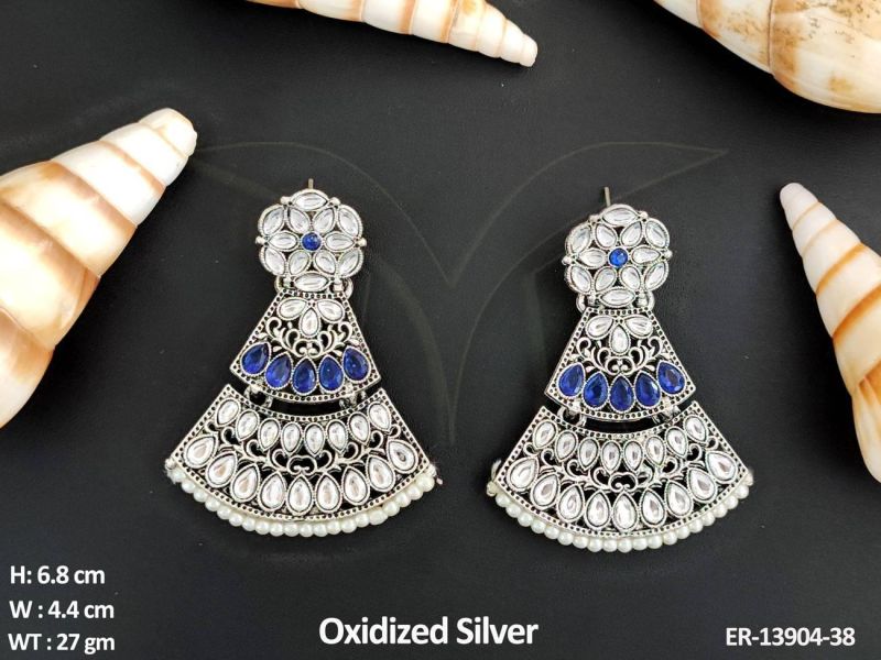 ER-13904-38 Oxidized Earrings