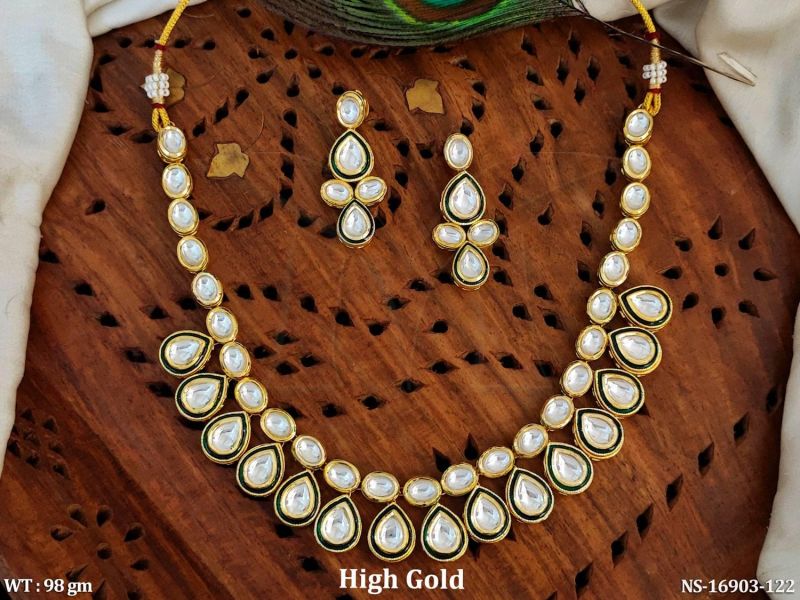 NS-16903-122 Kundan Necklace Set