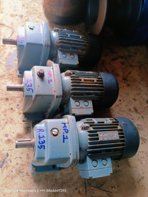 1 HP Helical Geared Motor