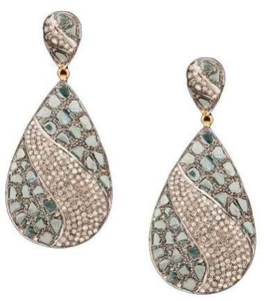 Ladies Drop Diamond Earrings