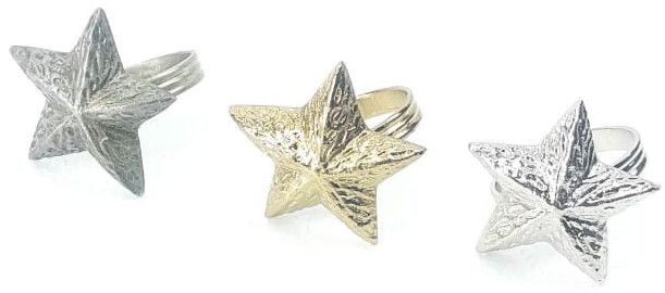 Aluminium Star Napkin Ring