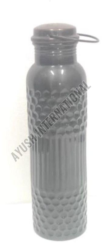 900 Ml Hammered Copper Water Bottle with Handle