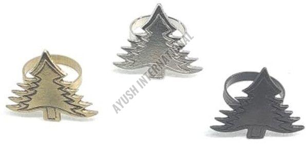 Aluminium Christmas Tree Napkin Ring