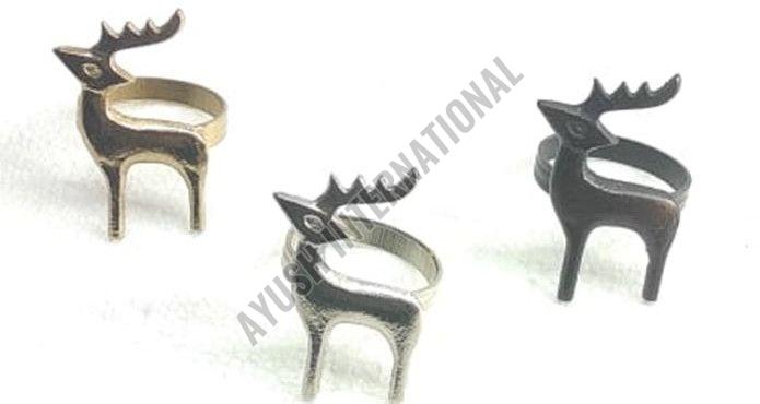 Aluminium Deer Napkin Ring