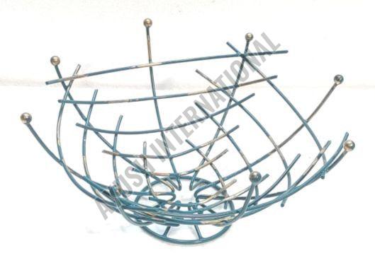 Decorative Iron Wire Fruit Basket