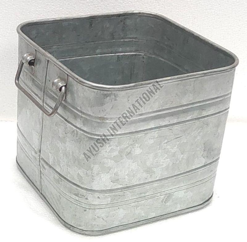 Iron Square Indoor Planter