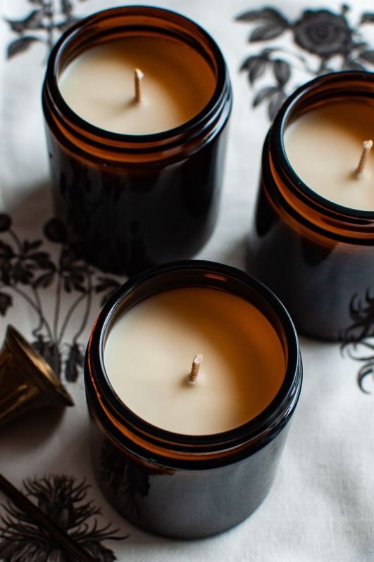 Glass Jar Scented Candle