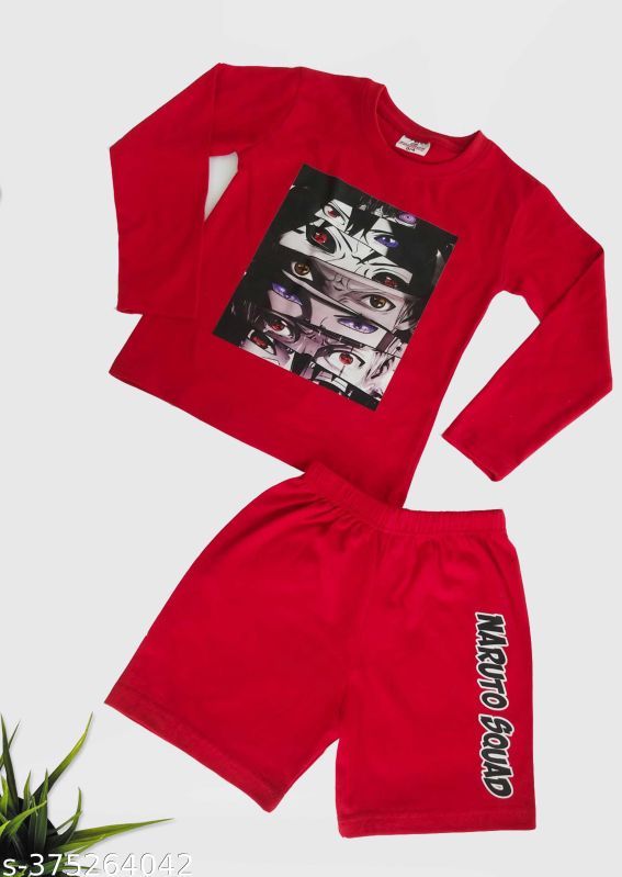Boys Printed T Shirt &AMP; Short Set