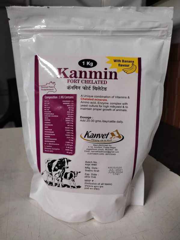 1 Kg Kanmin Fort Chelated Powder