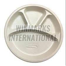 Disposable  11 Inch 4 Compartment Plate