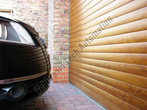 Wooden Automatic Rolling Shutter