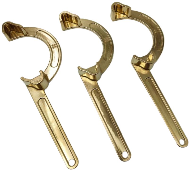 Gun Metal (Brass) Non-Spark Spanner &ndash; Marine &AMP; Industrial Safety Tool