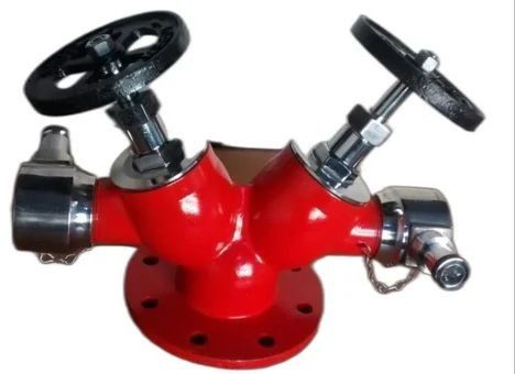 28mm Mild Steel Double Fire Hydrant