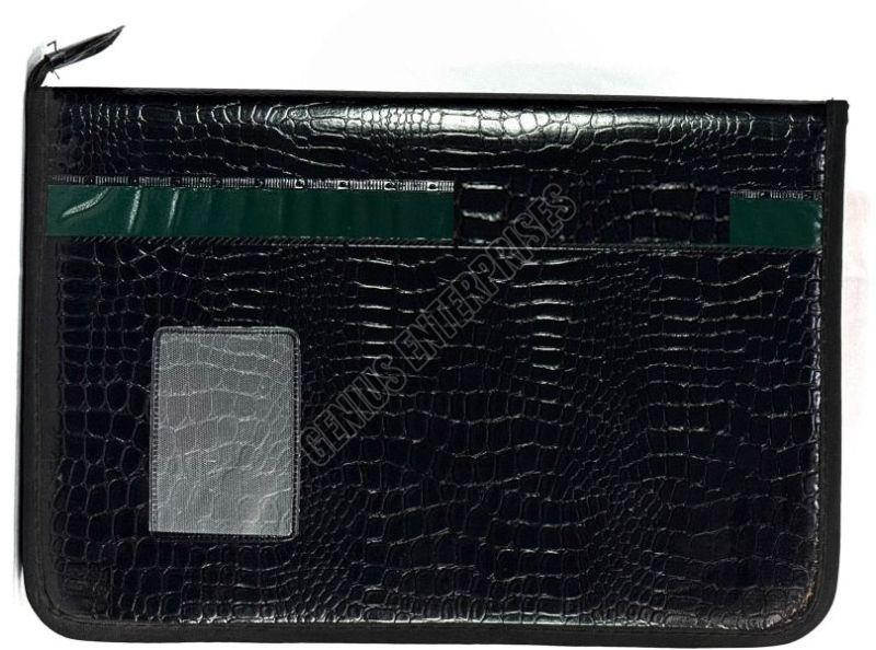 Black PU File Folder